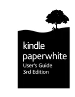 Amazon Kindle 5 Edition User Manual preview