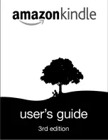 Amazon KINDLE D00901 - User Manual preview