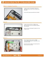 Preview for 5 page of Amazon Kindle Fire HD 7.0 Disassemble Manual