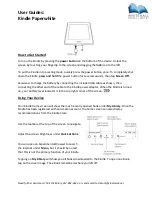 Preview for 1 page of Amazon Paperwhite User Manual