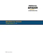 Amazon WebStore Training Manual preview