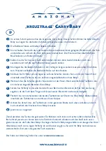 Предварительный просмотр 1 страницы AMAZONAS CROSS CARRY CARRY BABY Instructions Manual