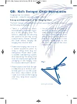 Preview for 5 page of AMAZONAS Kid's Swinger Instructions For Use Manual