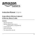 Preview for 3 page of AmazonBasics B00B7GV4JC Instruction Manual