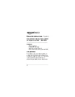 Preview for 56 page of AmazonBasics B00LRK8HJ8 Instruction Manual