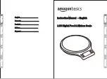 Preview for 2 page of AmazonBasics B00V5IM5PY Instruction Manual