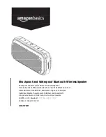 Preview for 1 page of AmazonBasics B01GF4YAWI Operation Instructions Manual