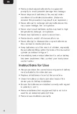 Preview for 4 page of AmazonBasics B06X9NQ8GX Instructions For Use Manual