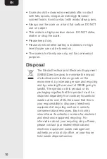 Preview for 10 page of AmazonBasics B06X9NQ8GX Instructions For Use Manual