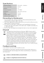 Preview for 13 page of AmazonBasics B0711MS9DX Manual