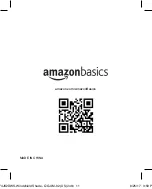 Предварительный просмотр 11 страницы AmazonBasics B074JJWHMM Quick Start Manual