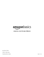 Предварительный просмотр 7 страницы AmazonBasics B07GPF72BZ Manual