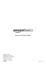 Предварительный просмотр 9 страницы AmazonBasics B07QWC7NYS Quick Start Manual