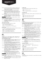 Preview for 2 page of AmazonBasics B07T2C3QNZ Manual