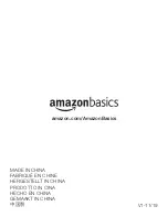 Preview for 12 page of AmazonBasics B07VWBJLFX Quick Start Manual