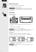 Preview for 6 page of AmazonBasics B07W4LCWT2 Manual