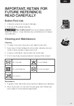 Preview for 5 page of AmazonBasics B07YLYRWJH Instructions Manual