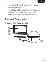 Предварительный просмотр 5 страницы AmazonBasics B084413ZHV Quick Start Manual