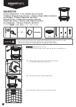 AmazonBasics B088XVCXFX Quick Start Manual предпросмотр