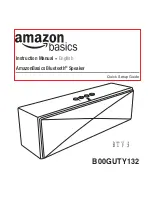 AmazonBasics BTV 3 Instruction Manual preview