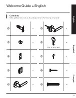 Preview for 3 page of AmazonBasics Madison B07J4HXZJZ Welcome Manual