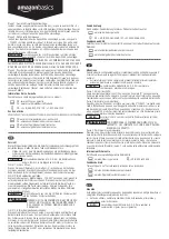 Preview for 2 page of AmazonBasics Travel Sentry AB-TL100 Quick Start Manual