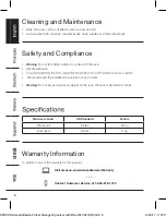 Preview for 8 page of AmazonBasics WISHR-003 Welcome Manual