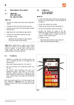 Preview for 8 page of Amazone Amalog Operating Instructions Manual