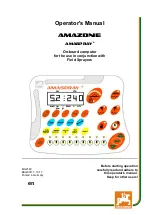 Preview for 1 page of Amazone AMASPRAY+ Operator'S Manual