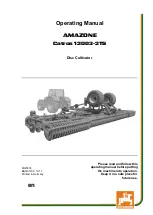 Amazone Catros 12003-2TS Operating Manual предпросмотр