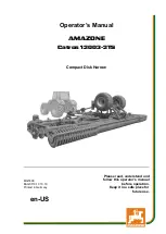 Preview for 1 page of Amazone Catros 12003-2TS Operator'S Manual