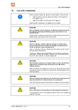 Предварительный просмотр 71 страницы Amazone Catros 3001 Operator'S Manual