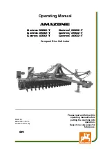 Amazone Catros 3002-T Operating Manual preview