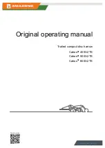 Amazone Catros 4003-2TS Original Operating Manual preview