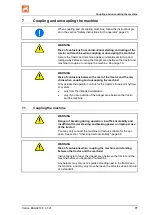 Предварительный просмотр 77 страницы Amazone Catros XL 7003-2TX Operating Manual