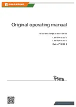 Amazone CatrosXL 4003-2 Original Operating Manual предпросмотр