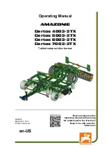 Amazone Certos 4002-2TX Operating Manual предпросмотр