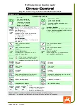 Preview for 1 page of Amazone Cirrus-Control Brief Instructions