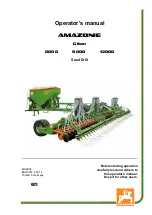 Preview for 1 page of Amazone Citan 12000 Operator'S Manual