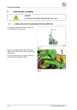 Предварительный просмотр 36 страницы Amazone ED 302 Operating Manual