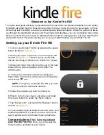 Amazone Kindle Fire HD Quick Start Manual preview