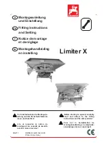 Preview for 1 page of Amazone Limiter X Instructions Manual