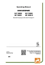 Предварительный просмотр 1 страницы Amazone UF 1002 Operating Manual