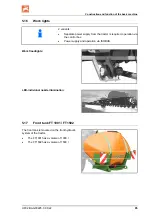 Предварительный просмотр 85 страницы Amazone UF 1002 Operating Manual