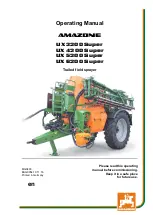 Amazone UX 3200 Special Operating Manual предпросмотр