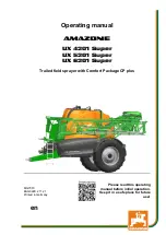 Preview for 1 page of Amazone UX 4201 Super Operating Manual