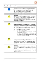 Предварительный просмотр 76 страницы Amazone ZA-M Profis Hydro Operating Manual