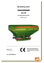 Предварительный просмотр 1 страницы Amazone ZA-M Operator'S Manual