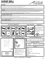 Amba Radiant Small Installation Instructions preview