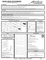 Amba RSWHL-P Installation Instructions предпросмотр